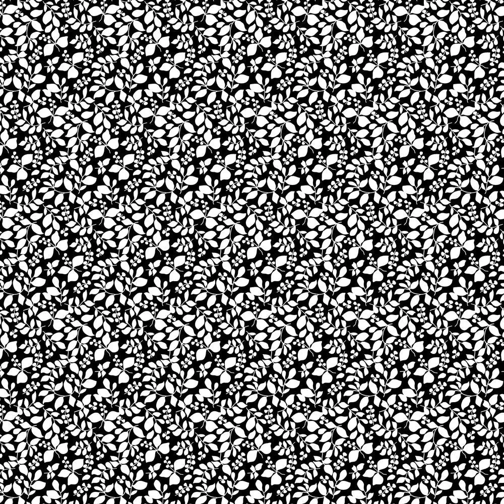 100% Cotton Print - Mono Floral
