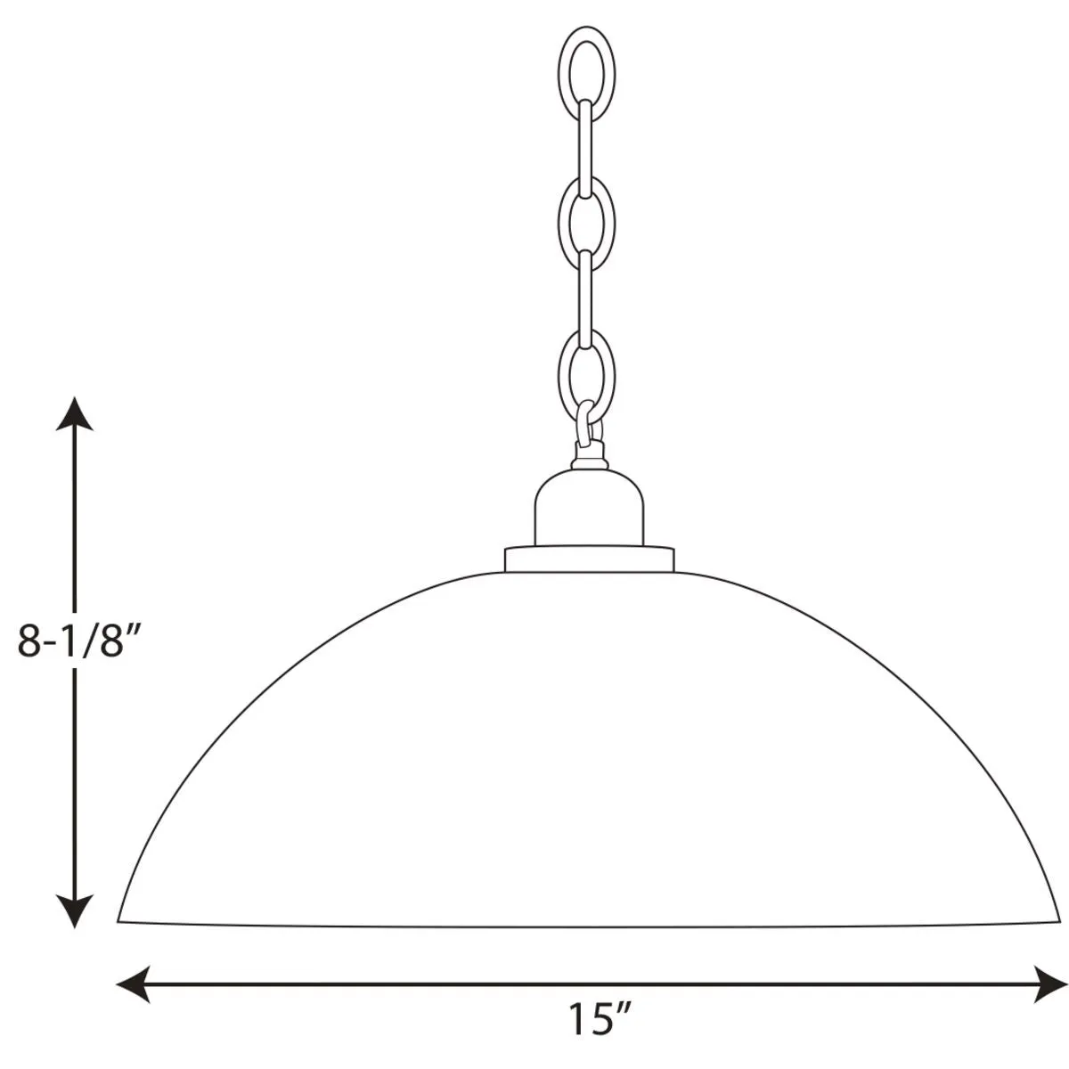 Classic Dome 1-Light Pendant