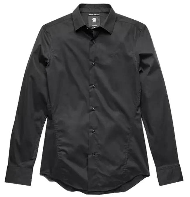 G Star Raw Mens Dressed Super Slim Shirt Black