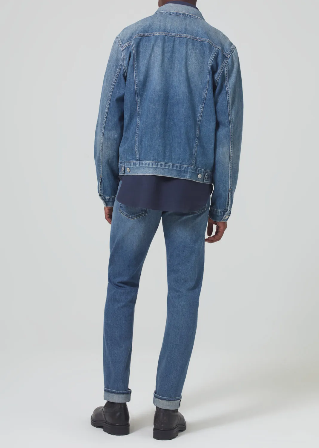 Gage Slim Straight Stretch Selvedge in Thames