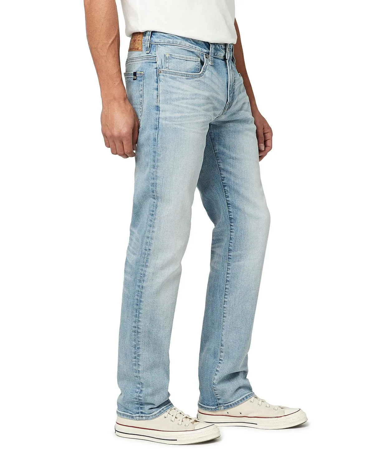 Men's crinkled classic straight jeans Six Six Buffalo David Bitton
