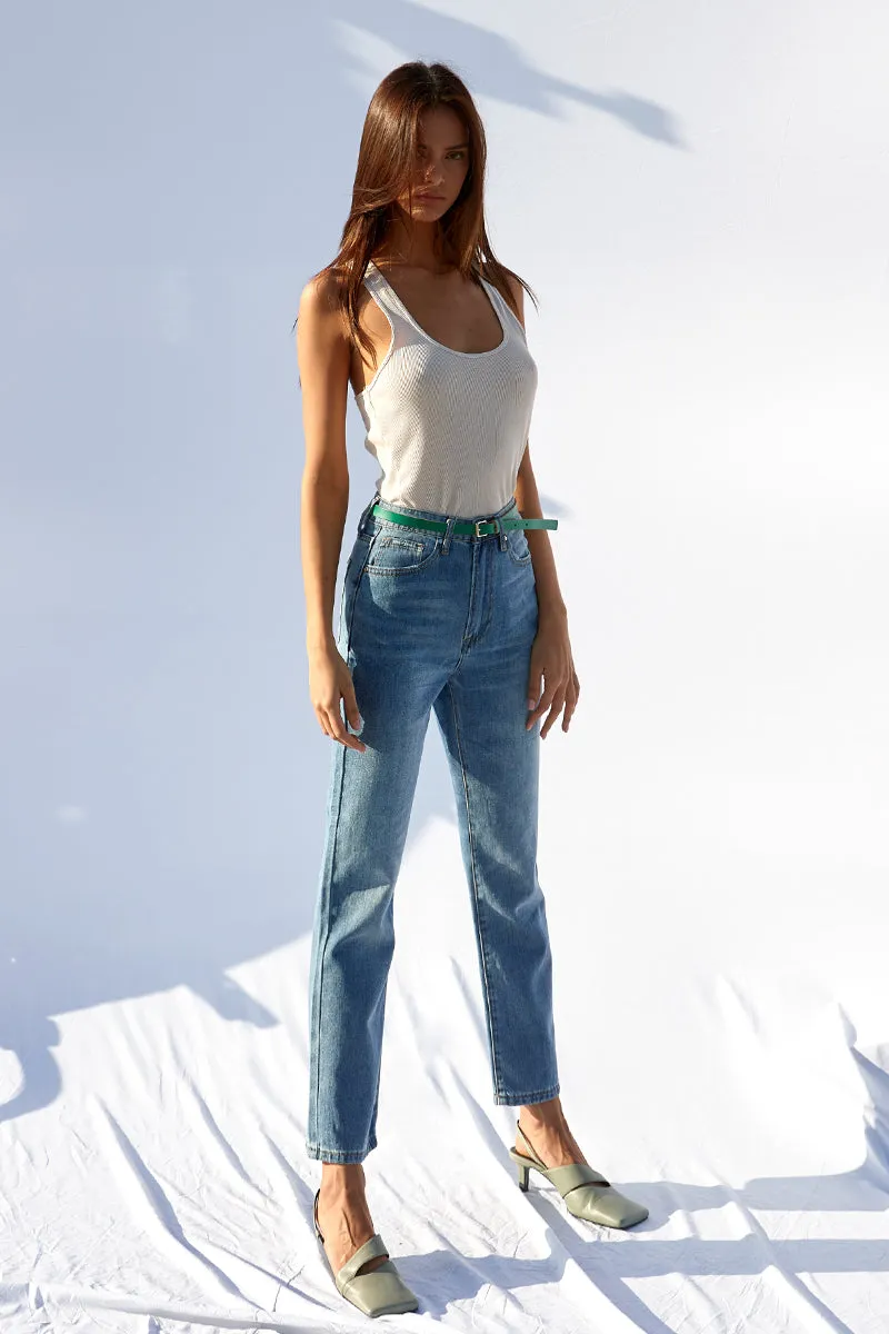Missing You Bad Straight Jeans