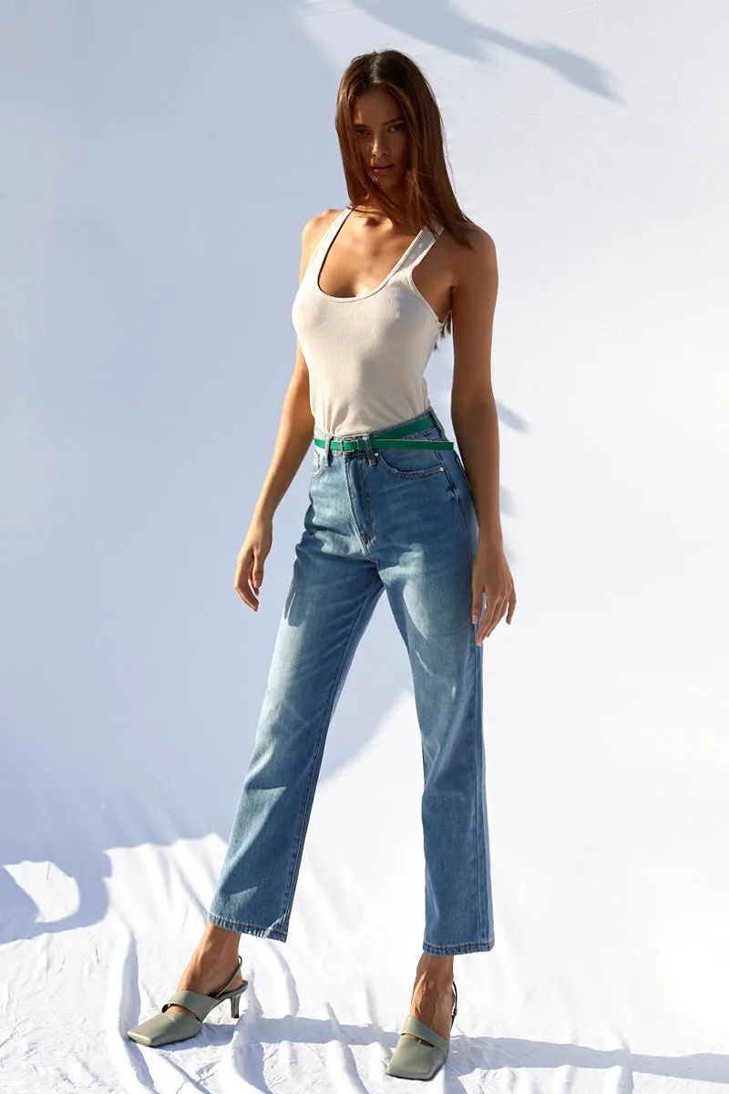 Missing You Bad Straight Jeans
