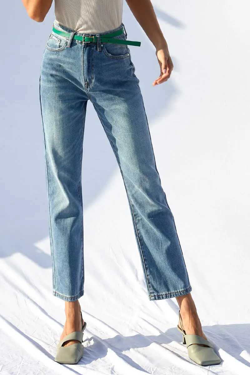 Missing You Bad Straight Jeans