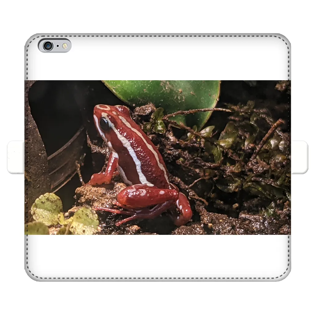Red Frog Fully Printed Wallet Cases