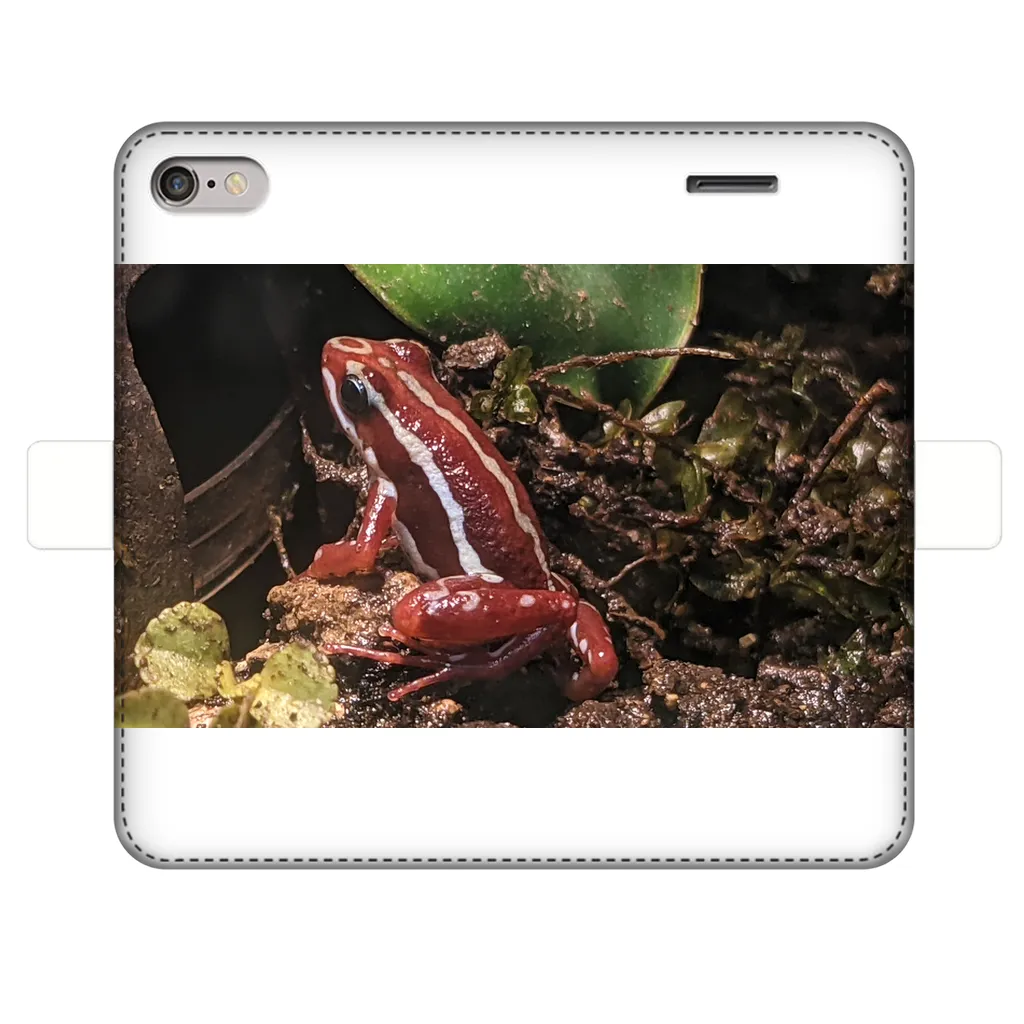 Red Frog Fully Printed Wallet Cases