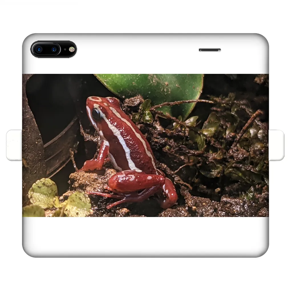 Red Frog Fully Printed Wallet Cases