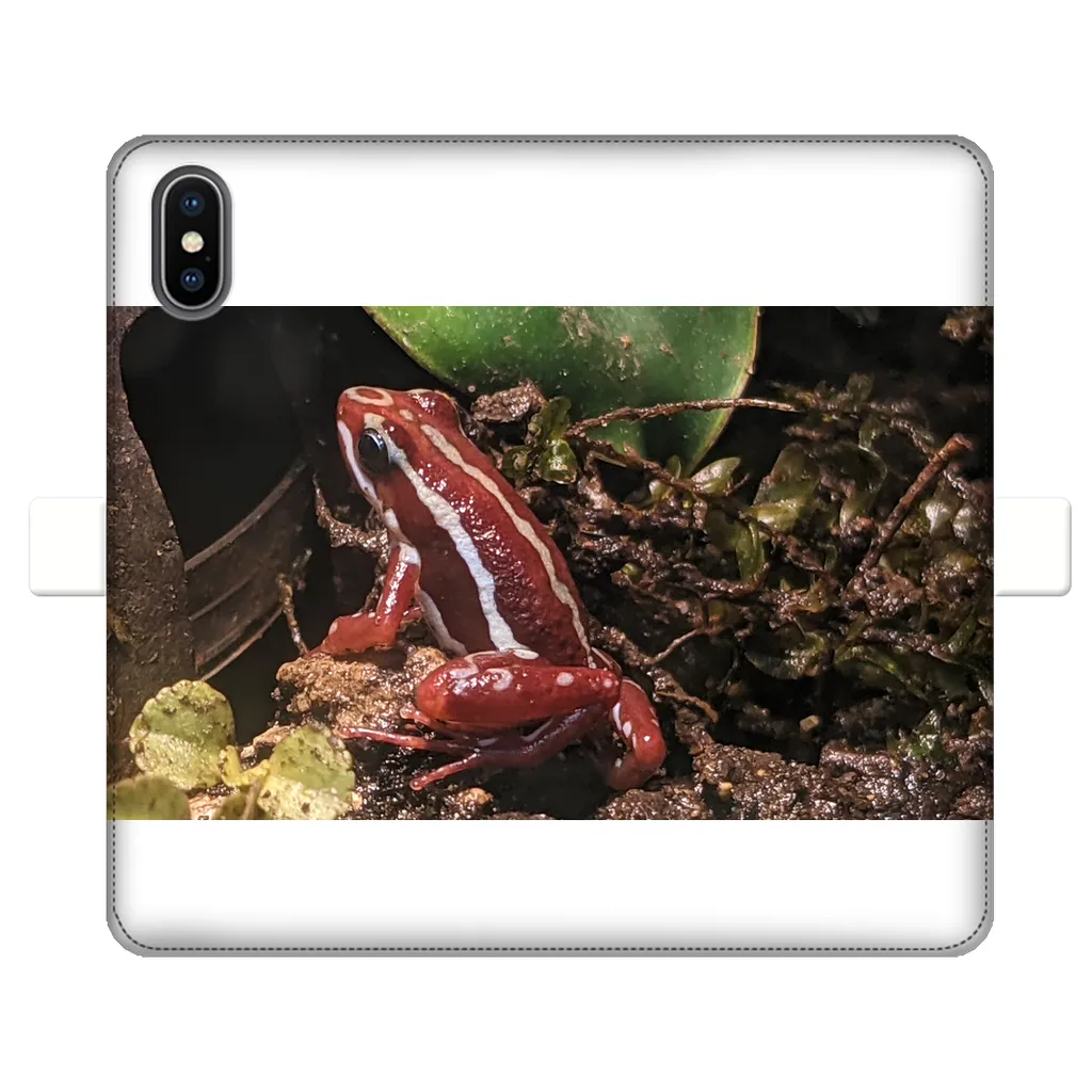 Red Frog Fully Printed Wallet Cases