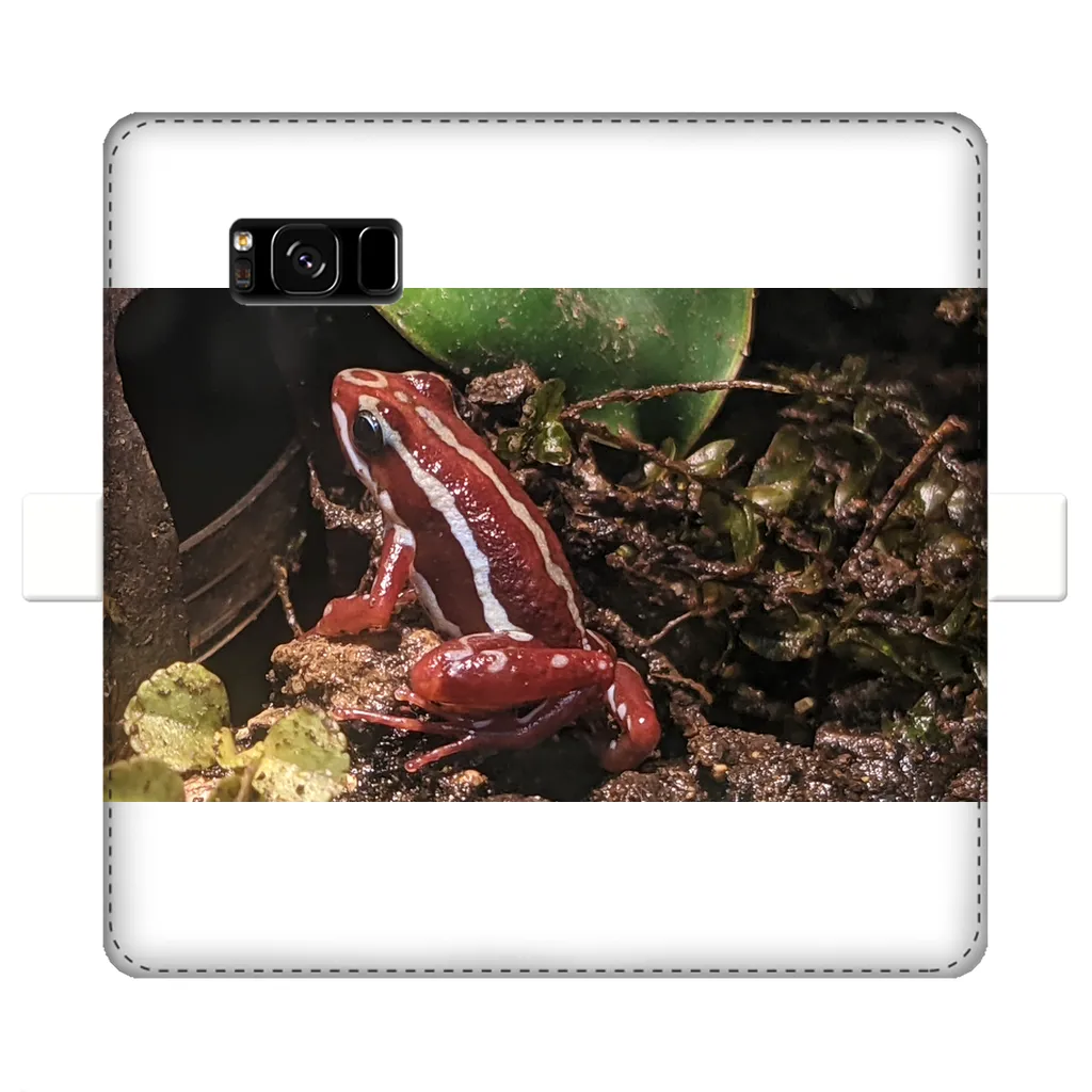 Red Frog Fully Printed Wallet Cases
