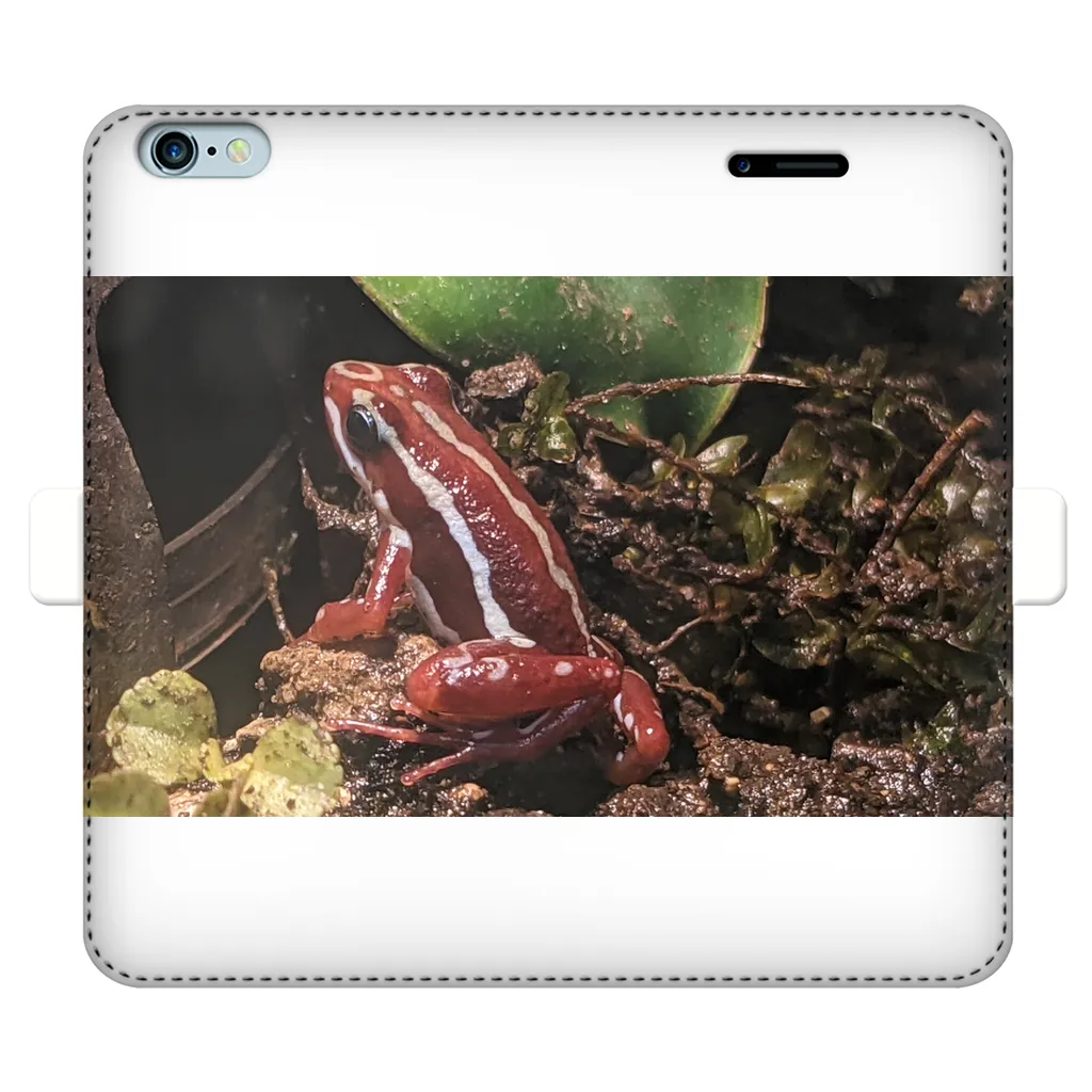 Red Frog Fully Printed Wallet Cases