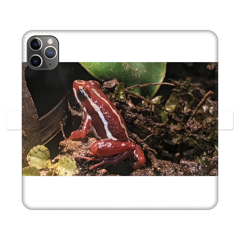 Red Frog Fully Printed Wallet Cases