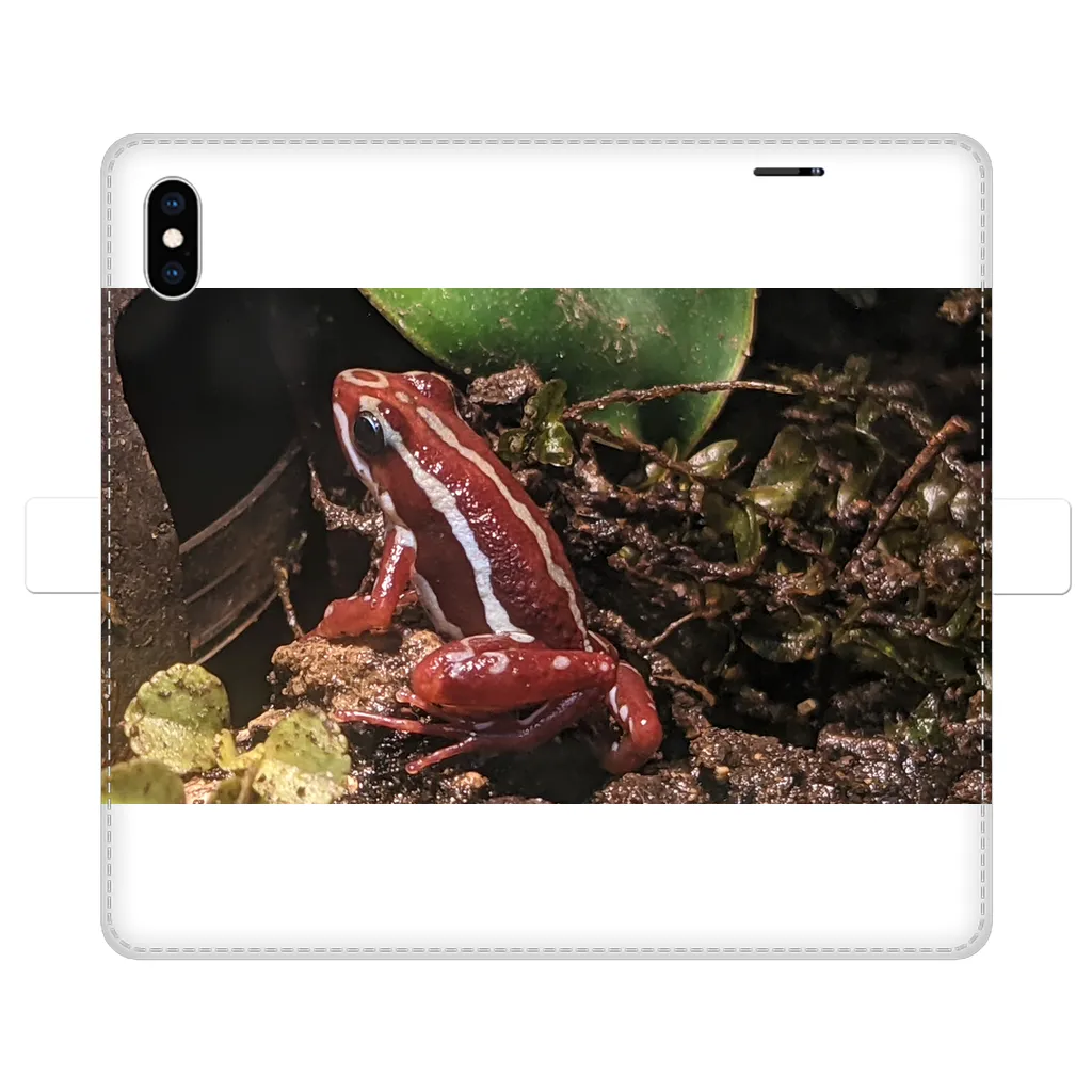 Red Frog Fully Printed Wallet Cases