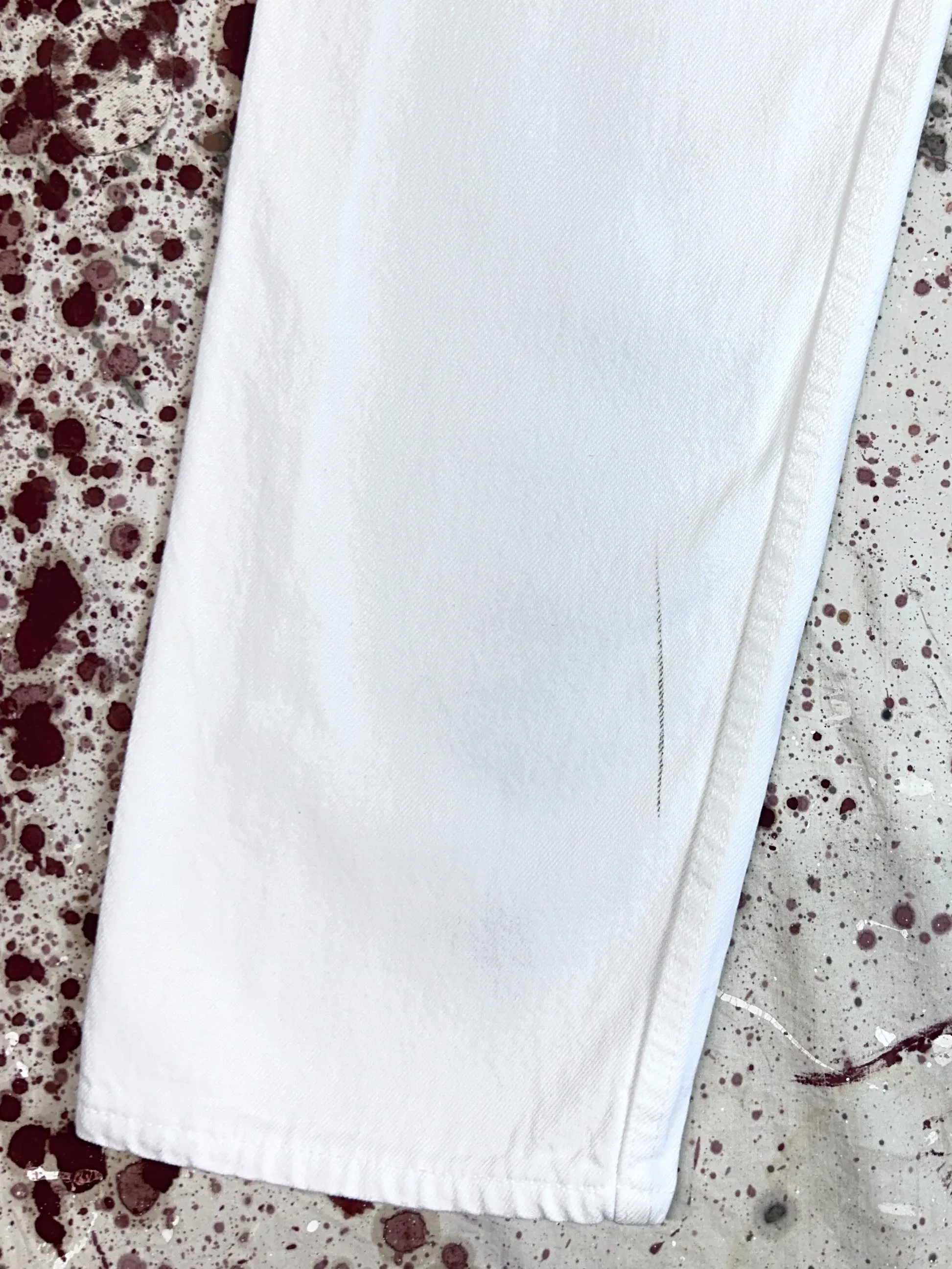 Vintage USA White Levi's 701 Denim Jeans (JYJ0224-080)